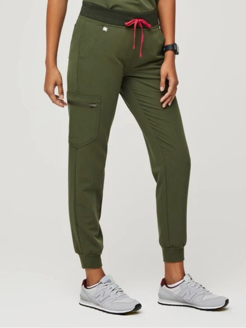 Figs Dark Olive Original Zamora Joggers